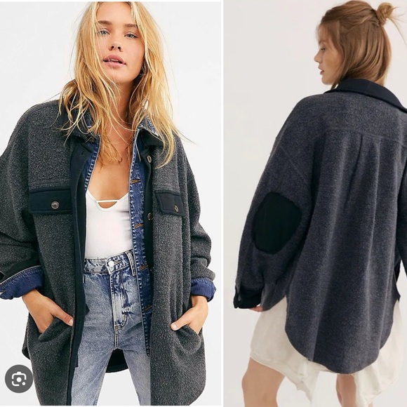 Free People Jackets & Blazers - {Free People} Ruby Jacket | oversized sz M